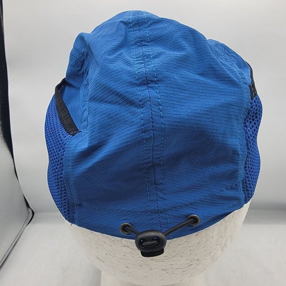 Fox Racing Sample Blue Athletic Hat Outdoors Casual Lightweight Comfort - Picture 3 of 10